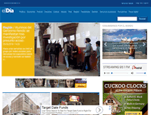 Tablet Screenshot of diarioeldia.cl
